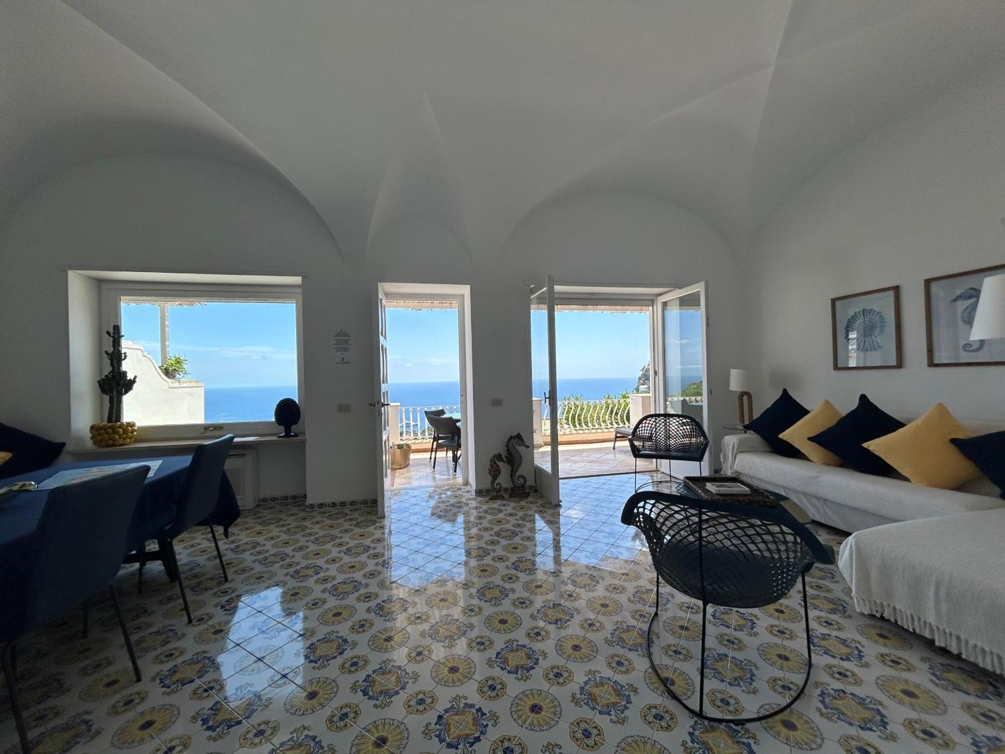 Villa La Panoramica 3 Camere 3 Bagni كابري المظهر الخارجي الصورة